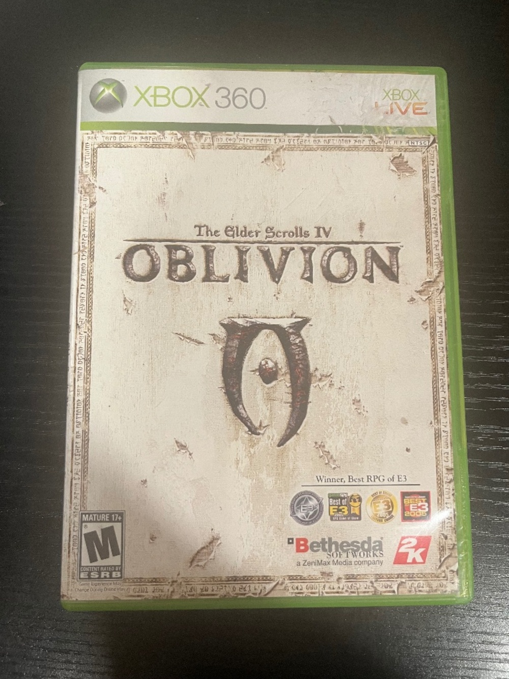 The Elder Scrolls IV: Oblivion (Microsoft Xbox 360, 2006)